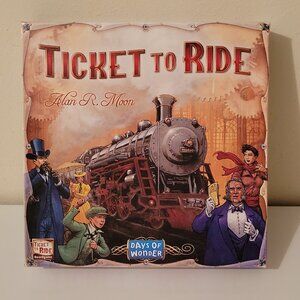 Ticket to Ride Board Game Days of Wonder Alan R. Moon
